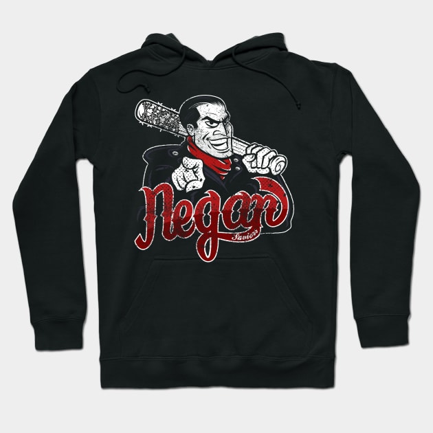 Negan Baseball Club (variant) Hoodie by rustenico